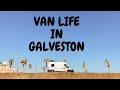 FROM TEXAS SNOW STORM TO TEXAS SUNSHINE | VAN LIFE IN GALVESTON