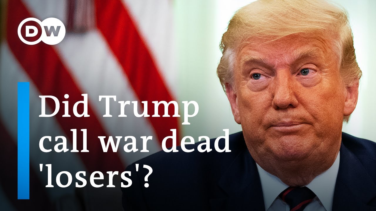 Film backdrop image for Trump accused of mocking US war dead: How credible are the claims? (2020)