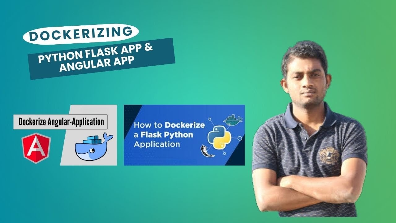 Dockerizing Python Flask App & Angular App in Telugu | Containerization ...