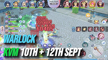 Warlock - KVM 10th and 12th September | rox | Ragnarok X: Next Generation