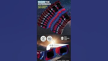 Solar Eclipse Glasses (10 pack)2024 CE and ISO Certified Safe Shades for Direct Sun Viewing Approved