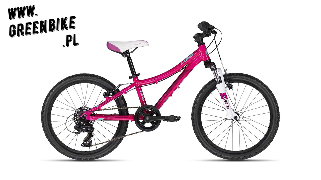 Kelly's LUMI 50 dzięcięcy rower górski Green Bike Prezentuje YouTube