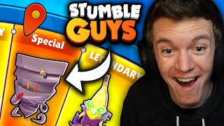 SPINNING *NEW* 0.49 WHEEL IN STUMBLE GUYS!