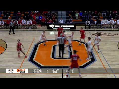 Oregon High School Boys Varsity Basketball vs. Monroe 2/4/19