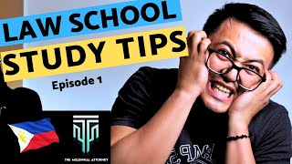 How to STUDY in Law School | Effective Study Tips Part 1 | Philippines | With English Subtitles