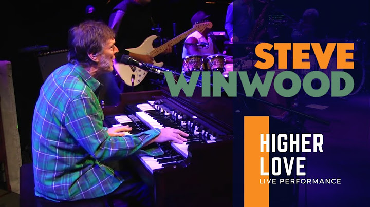Higher Love Live version - Live performance video thumbnail
