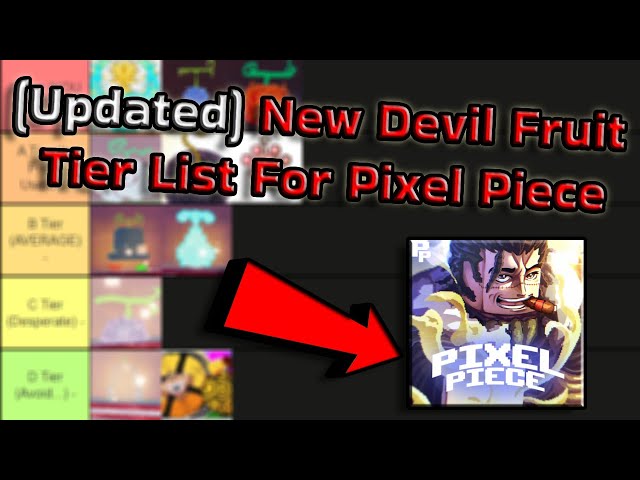 Pixel Piece best fruit tier list - Best fruits for launch