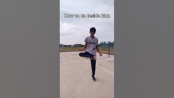 hacky sack tutorial - inside kick - bola guni #hackysack #footbag #sepaktakraw