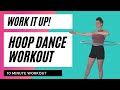 Hula Hoop Workout for Beginners: 10 Minute Flow to Build up Your Mushroom 🍄