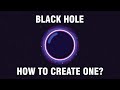 Creating and Understanding Black Holes