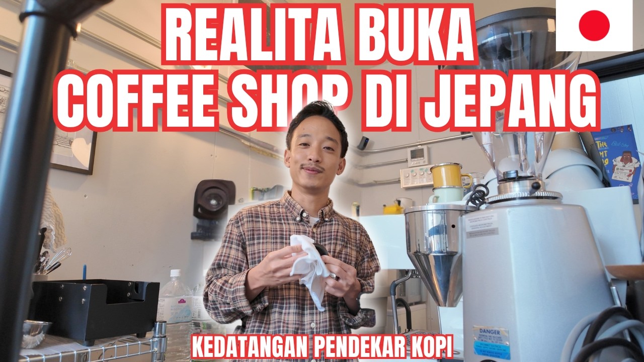 【TUKANG KOPI DI JEPANG】HUJAN SEHARIAN SEMPET PUTUS ASA TAPI UNTUNG BANYAK TEMAN" INDONESIA DATANG!