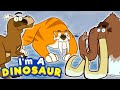 Dinosaur - Jurassic World VS Ice Age | T-Rex, Smilodon And Woolly Mammoth | Cartoon For Kids