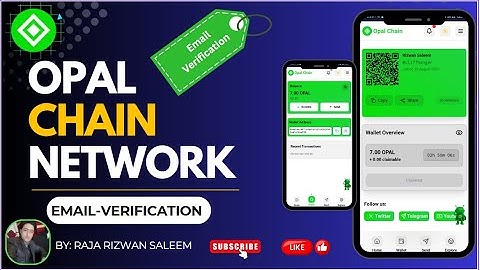 Opal chain Email Verification | Opal Chain KYC | Opal chain Mining app | Opalchain mining | Opal