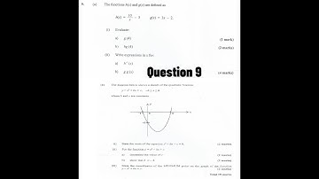 CXC CSEC Mathematics Paper 2 Solutions - January 2014 Exam |Question:9 with  Explanations
