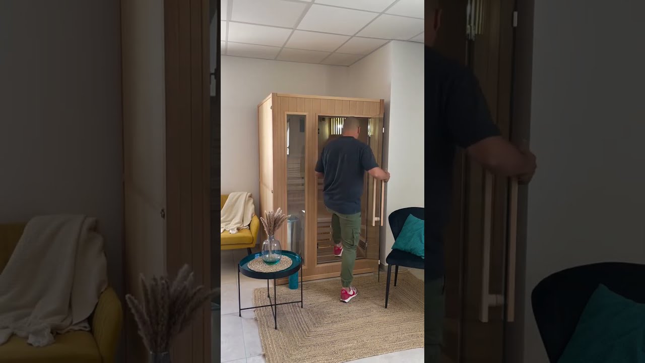 כך נראית סאונה ביתית אמיתית – התקנת Zen בבית פרטי #סאונה