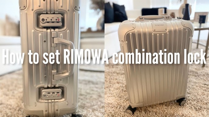 Rimowa Topas TSA Lock TSA006 Silver Travel Carry-on Luggage Suitcase Parts