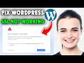 Fix SSL Not Working on WordPress (2026 Update)