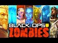 ALL BLACK OPS 4: ZOMBIES EASTER EGGS! // (Part 1)