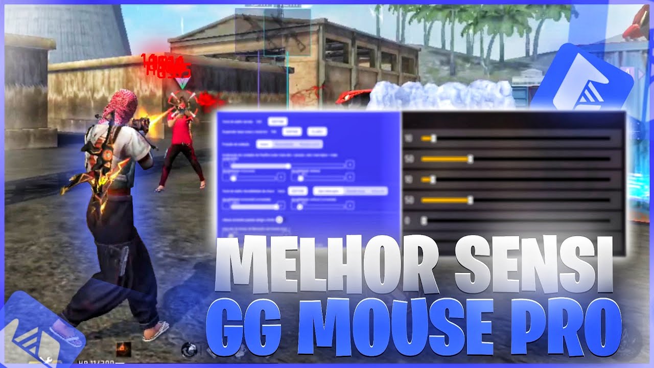 A MELHOR SENSI PARA GG MOUSE PRO!🧙♂️ CONFIG + HUD FREEFIRE FREE - YouTube