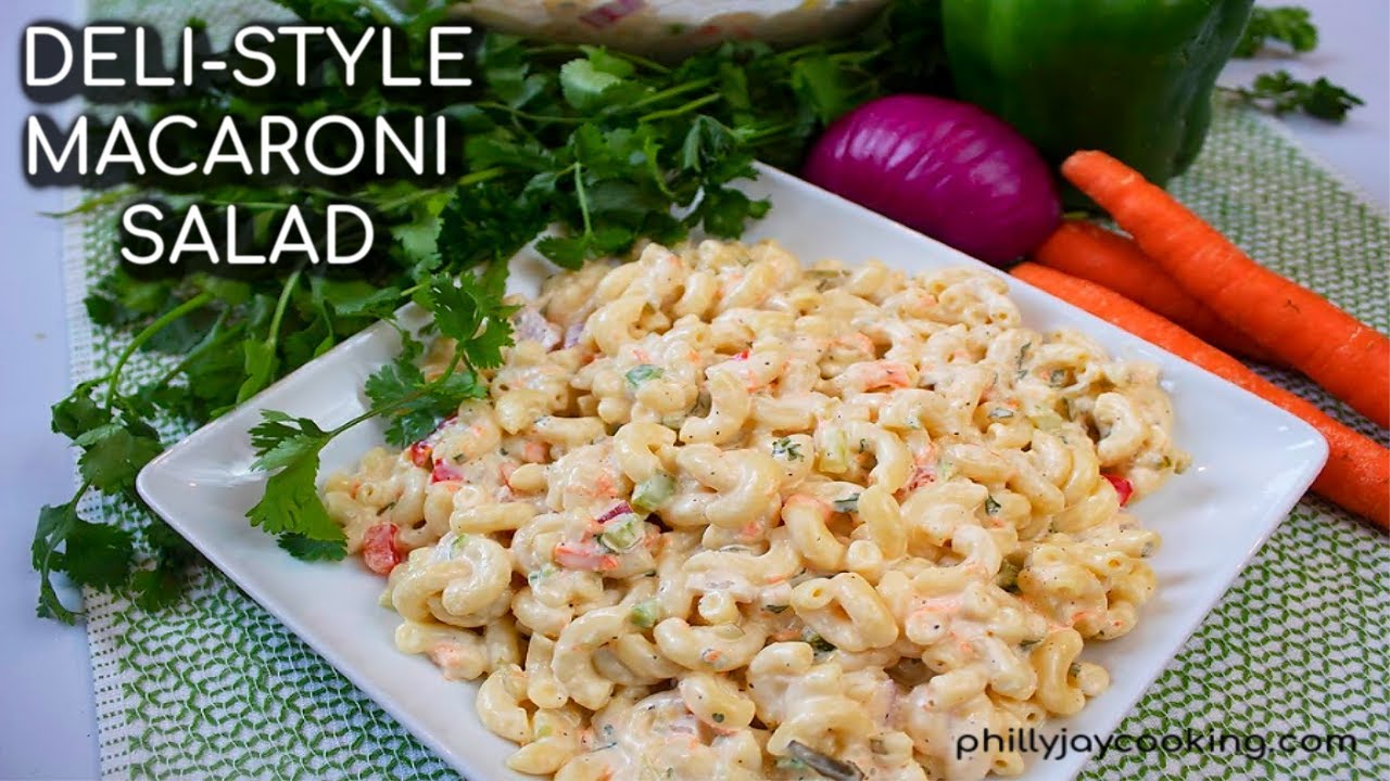 The BEST Macaroni Salad Recipe Ever: How To Make Delicious Deli-Style ...
