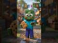 Minecraft AI # 8 — Zombi kecil main Gadget#Minecraft #zombie  #cucitangan   #fypシ❤️💞❤️ #sabun