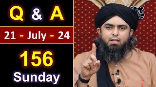 156_Public Q & A Session with Engineer Muhammad Ali Mirza on SUNDAY [ 21_July_2024 ], Jhelum Academy
