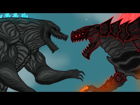 Godzilla Earth VS Dark Astroth Zilla Animation 