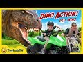 Giant Life Size Dinosaur Adventure With Jurassic World Fallen Kingdom Toys & 90+ Mins of Dinosaurs