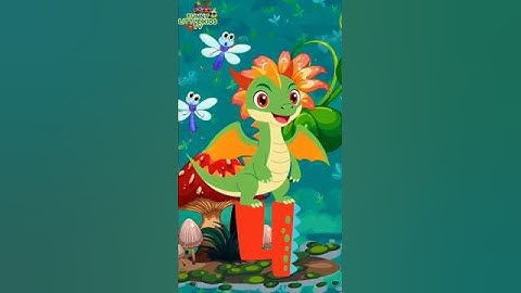 Dino Number Song 1 to 10 – Fun Counting with Dinosaurs! 🦖🎵🌈✨ #kidssongs