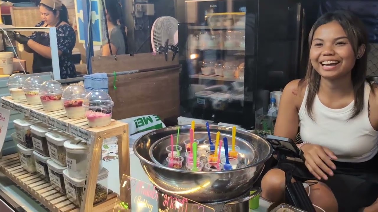 Thepprasit Night Market Pattaya Thailand 