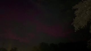 Pink Aurora Appears in Texas Sky