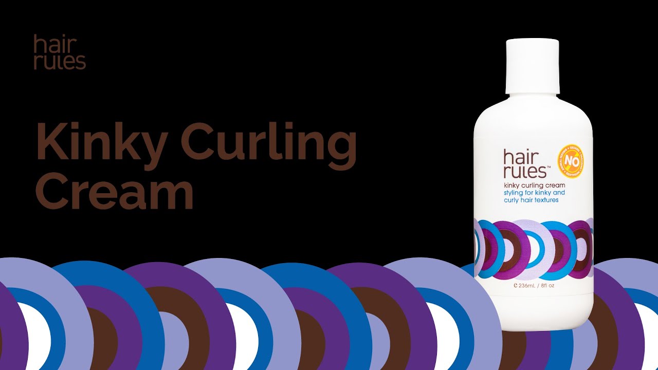 Hair Rules Kinky Curling Cream Youtube