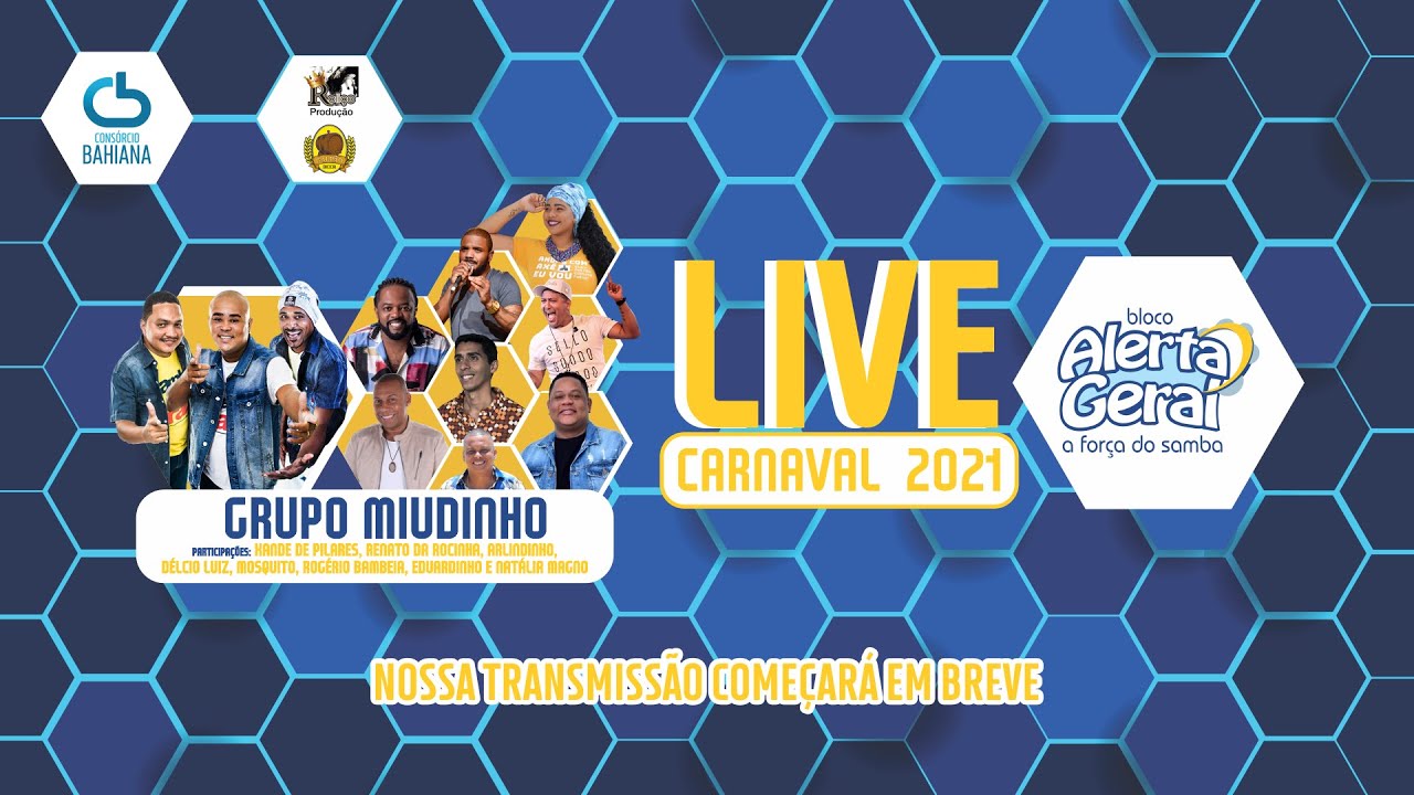 BLOCO ALERTA GERAL - LIVE CARNAVAL 2021 - YouTube