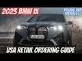 2023 BMW iX USA Retail Ordering Guide with Pricing!