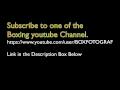 BOXFOTOGRAF - One of the Best Boxing Channel On Youtube -Subscribe