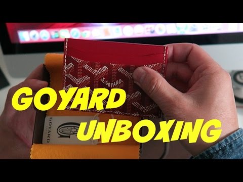 Goyard Saint Sulpice Card Holder Wallet Review & Unboxing 