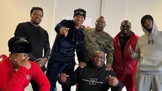 New Edition Rehearsal for the Legacy Tour