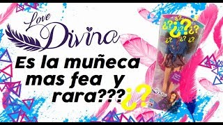 love divina!... es la muñeca mas fea o rara??? doll review revision español