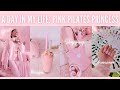 A day in my life  pink pilates princess aesthetic