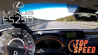 Lexus Es 250 - Top Speed [Through Speed Limit]