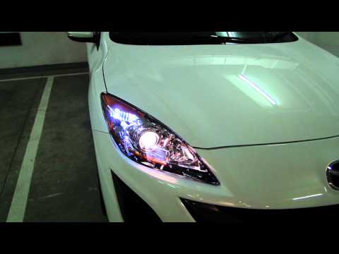2010 mazda3 led parking position light youtube how to remove 2010 mazda 3 lights