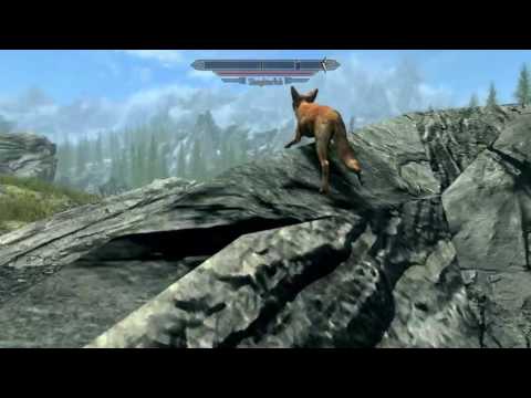 *NEW* Skyrim Remastered: Following a Fox to Secret Locations *Easter Egg*