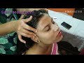 Oil massage for hair growth//proper way to apply oil  on head//relaxing head massage step by step