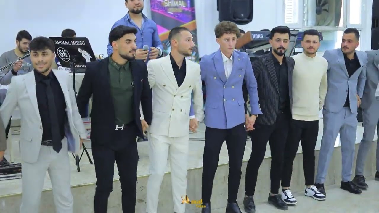 حفلة زفاف  فاضل و حلاء # الفنان اياد جرحياني # امل فيديو  الجزاء 6