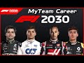 What happens over 10 SEASONS in the MY TEAM CAREER MODE in F1 2020??