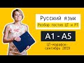 Разбор ЦТ и РТ по русскому языку | А1-А5