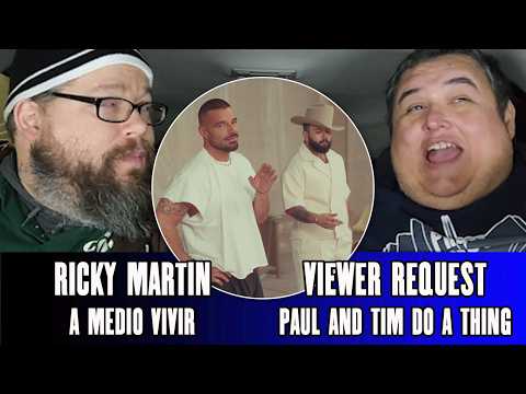 Ricky Martin, Carín León "A Medio Vivir" (First Reaction) - Paul And Tim Do A Thing
