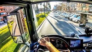 POV truck Driving MAN TGX 470 Badalona to peaje Martorell Cataluña Spain 🇪🇸  4K cockpit view by Angel Venkov 566,711 views 2 years ago 48 minutes