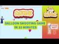 Balloon Shooting Game in Scratch in 10 minutes