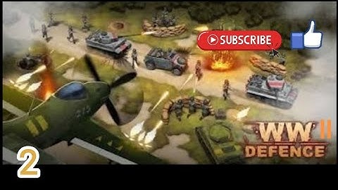WWII Defence: RTS Army TD Game Gameplay Walkthrough part 2